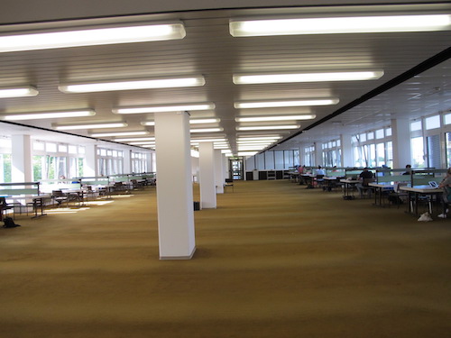 Lernplätze, nach dem Auszug der Bereichsbibliothek, ca. 2016