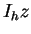 $I_hz$