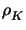 $ \rho_{K}^{}$